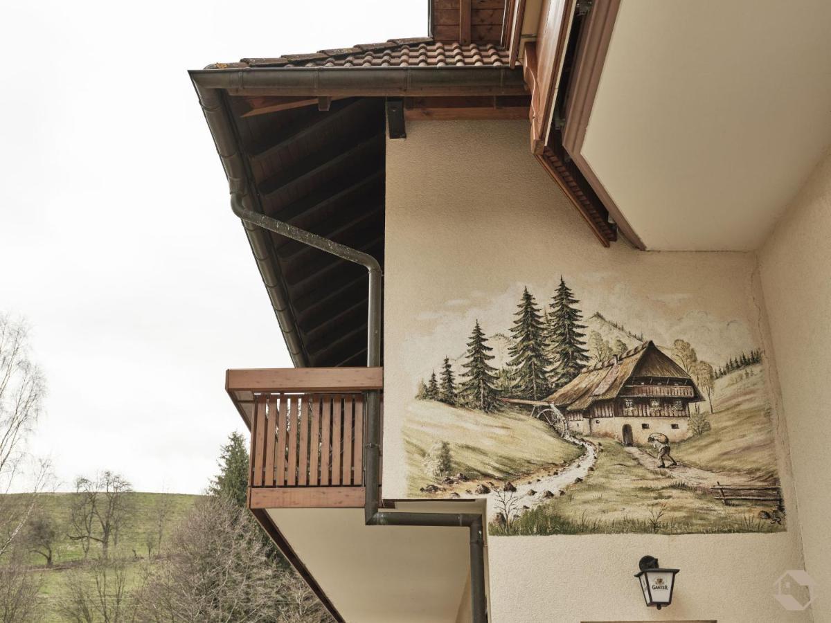 Landgasthof Adler Pelzmuehle Biederbach Bagian luar foto